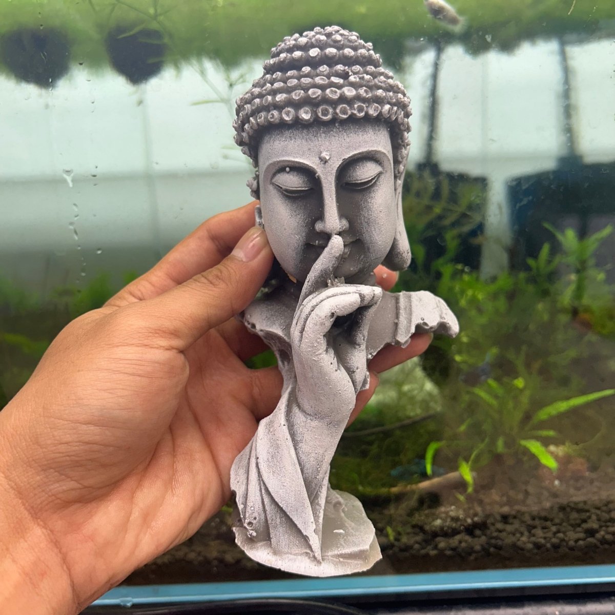 Budda Stone Figure Aquarium Decor