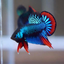 Wild Imbellis Blue - Male Betta