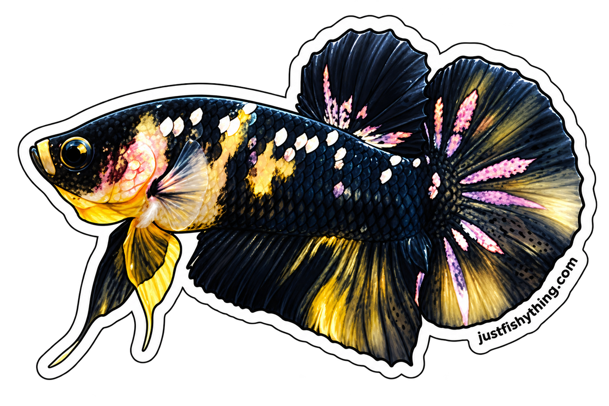 Turn your Pet Fishes into Sticker