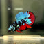 Avarta Nebula Plakat - Male Betta A88