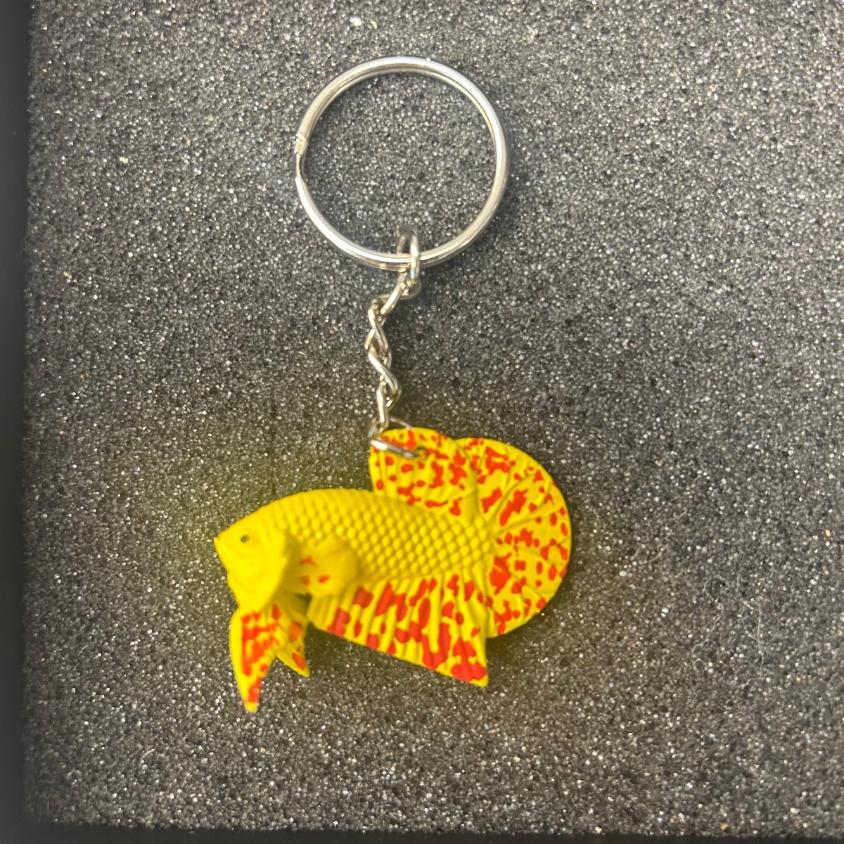 Betta Fish Keychain — Realistic 3D Hand-Painted Accessories Design 05 accessories