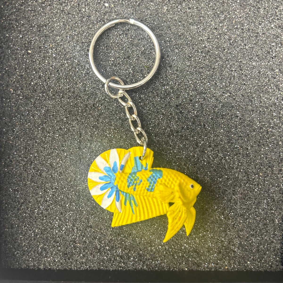 Betta Fish Keychain — Realistic 3D Hand-Painted Accessories Design 08 accessories
