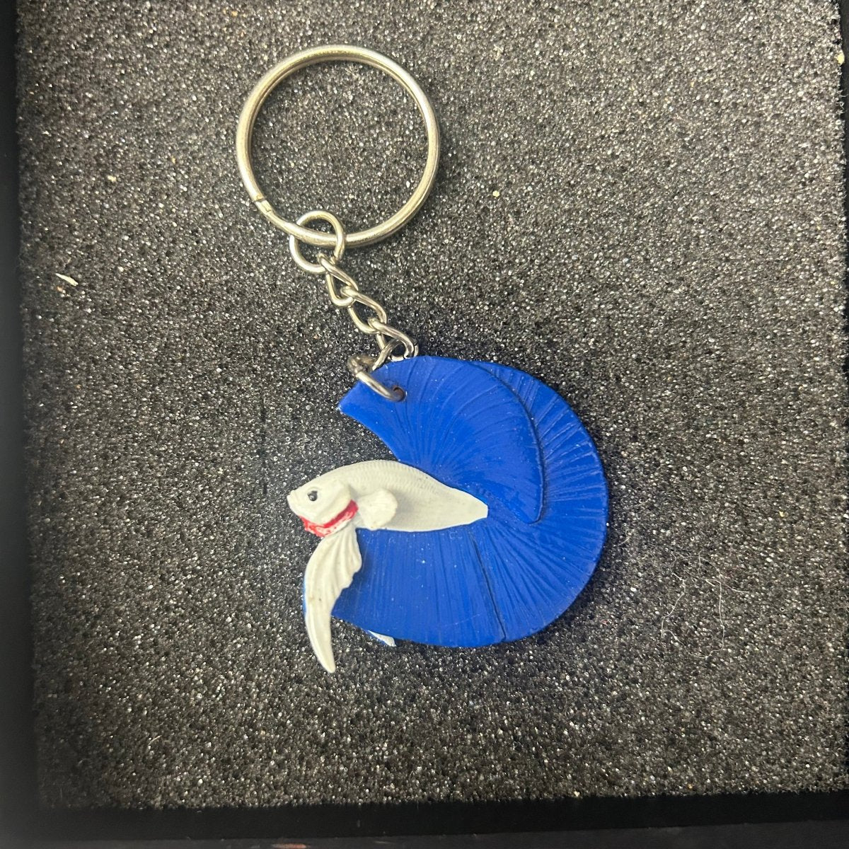 Betta Fish Keychain — Realistic 3D Hand-Painted Accessories Design 12 accessories