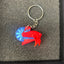 Betta Fish Keychain — Realistic 3D Hand-Painted Accessories Design 13 accessories