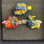 Betta Halfmoon Flare Stick - Hand Painting Shrink Plastic