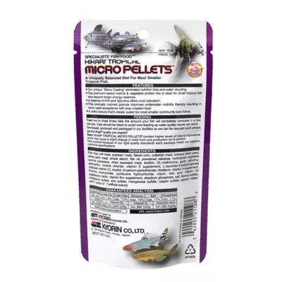 Hikari Tropical Semi-Floating Micro Pellets