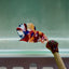 Koi Multicolor Metallic S46 Plakat - Male Betta