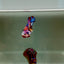 Koi Multicolor Metallic S62 Plakat - Male Betta
