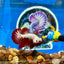 Red Samurai Plakat - Male Betta 140