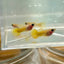 Wild Yellow Koi Short Glass Belly Ribbon